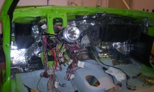 Sound Deadening Material Installation